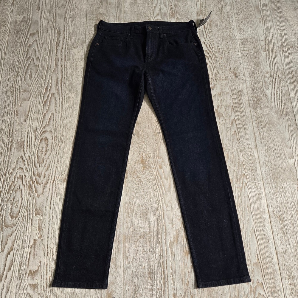 NWT True Classic Slim Fit Jeans Dark Wash Indigo Denim 33x34